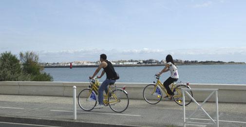 La Rochelle - Promenade à vélo front de mer