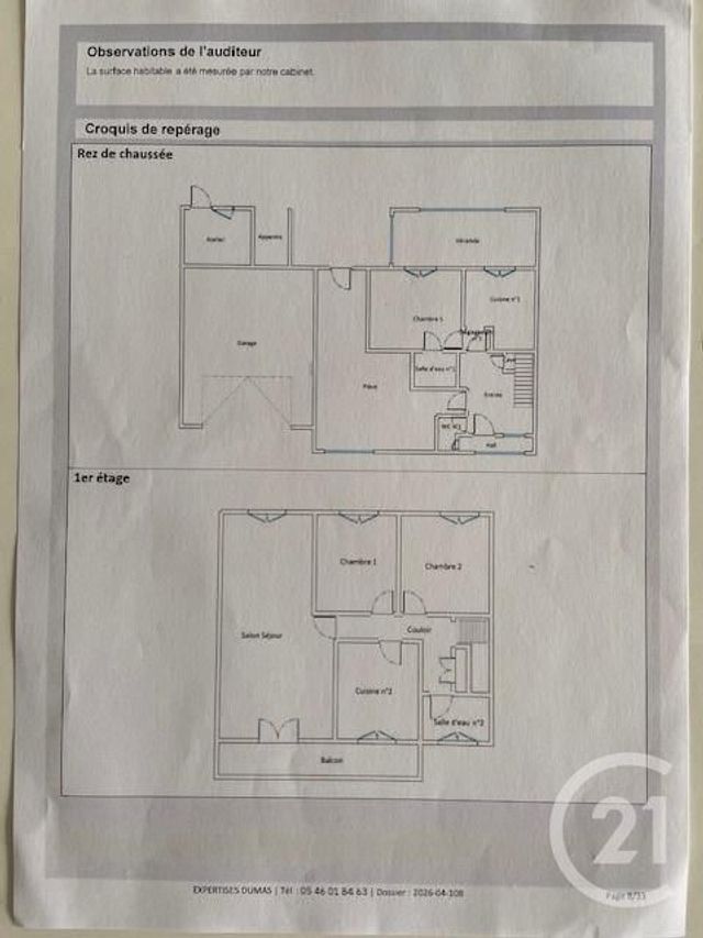 maison à vendre - 5 pièces - 127.63 m2 - LA ROCHELLE - 17 - POITOU-CHARENTES - Century 21 Agence Du Centre Ville